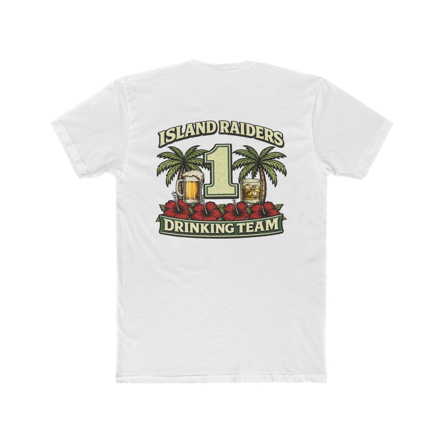 Island Raiders Drinking Team tee.