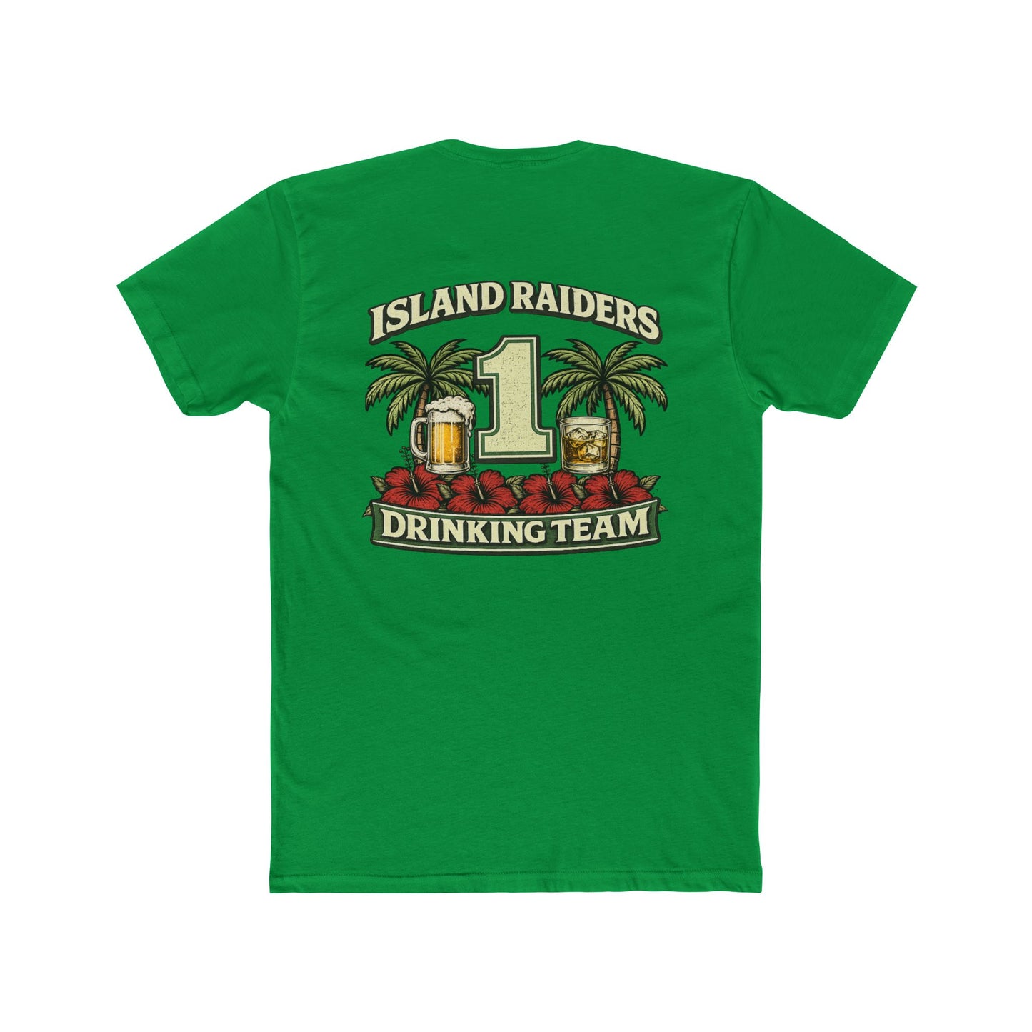 Island Raiders Drinking Team tee.