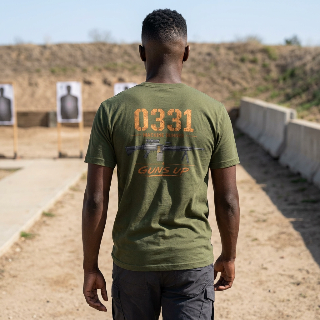 0331 -Machine Gunner tee