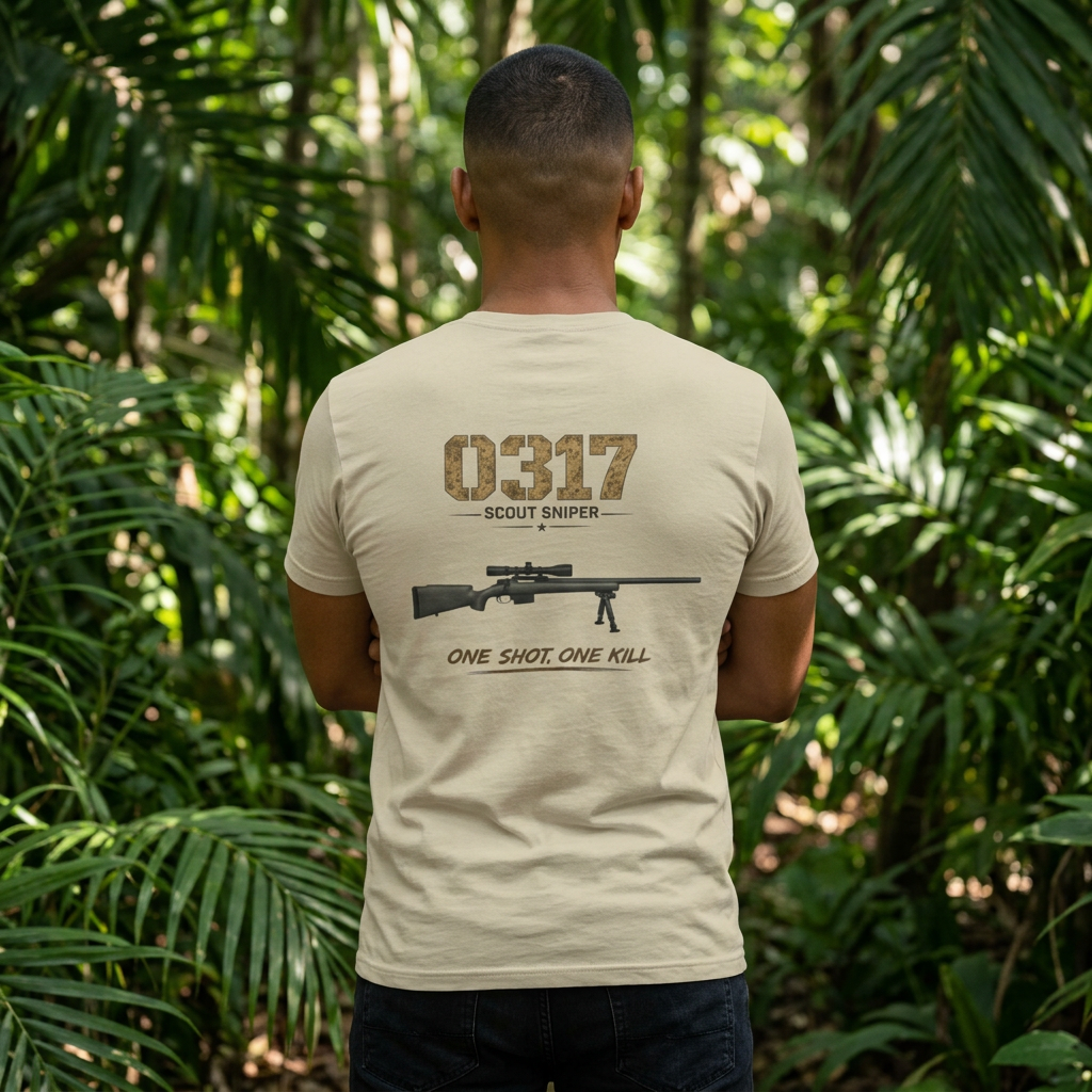 Scout Sniper 0317 T‑Shirt
