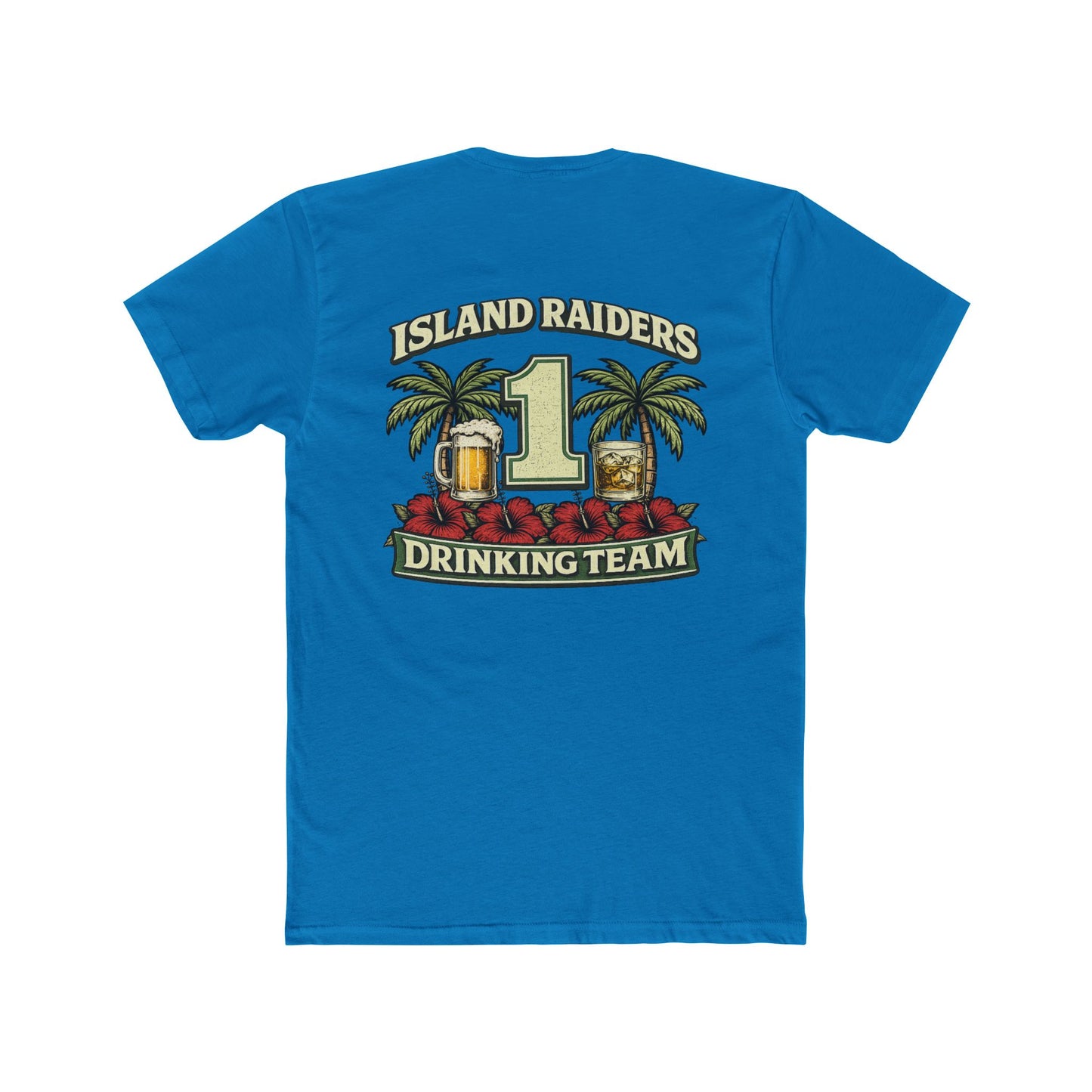 Island Raiders Drinking Team tee.
