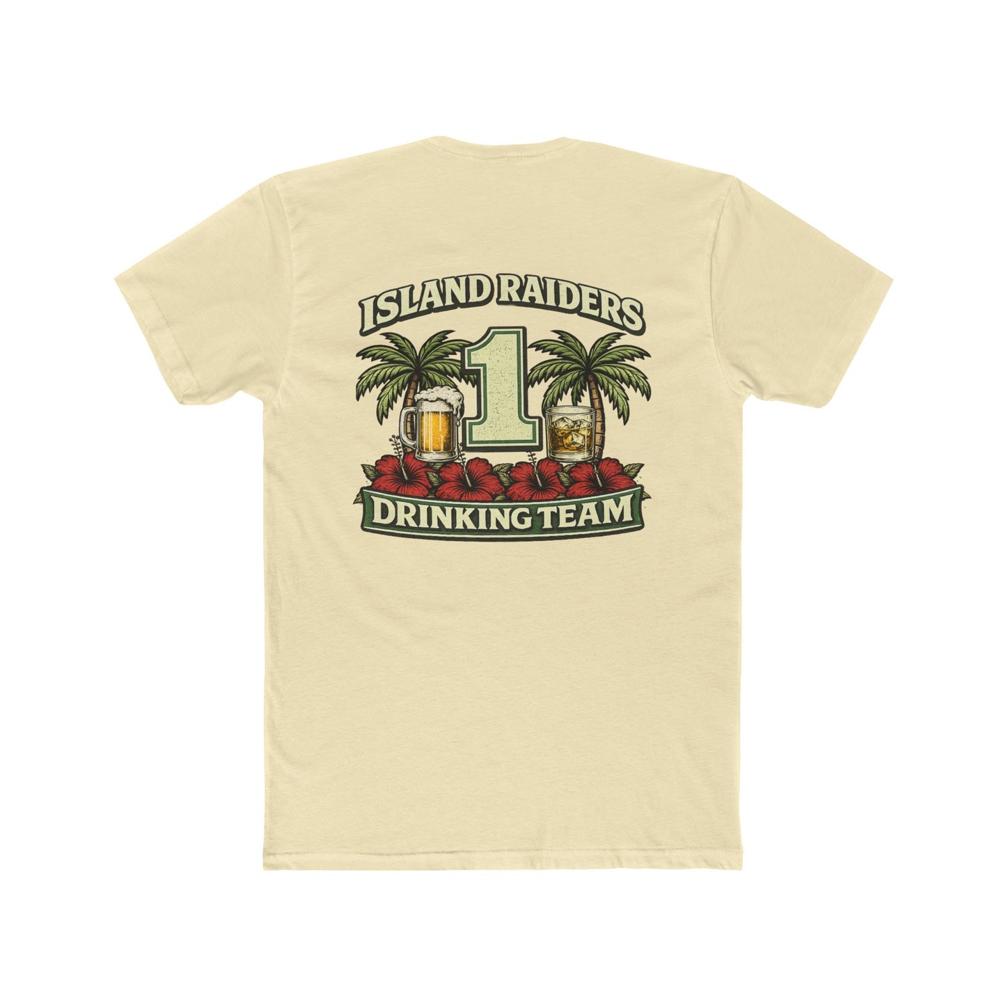 Island Raiders Drinking Team tee.