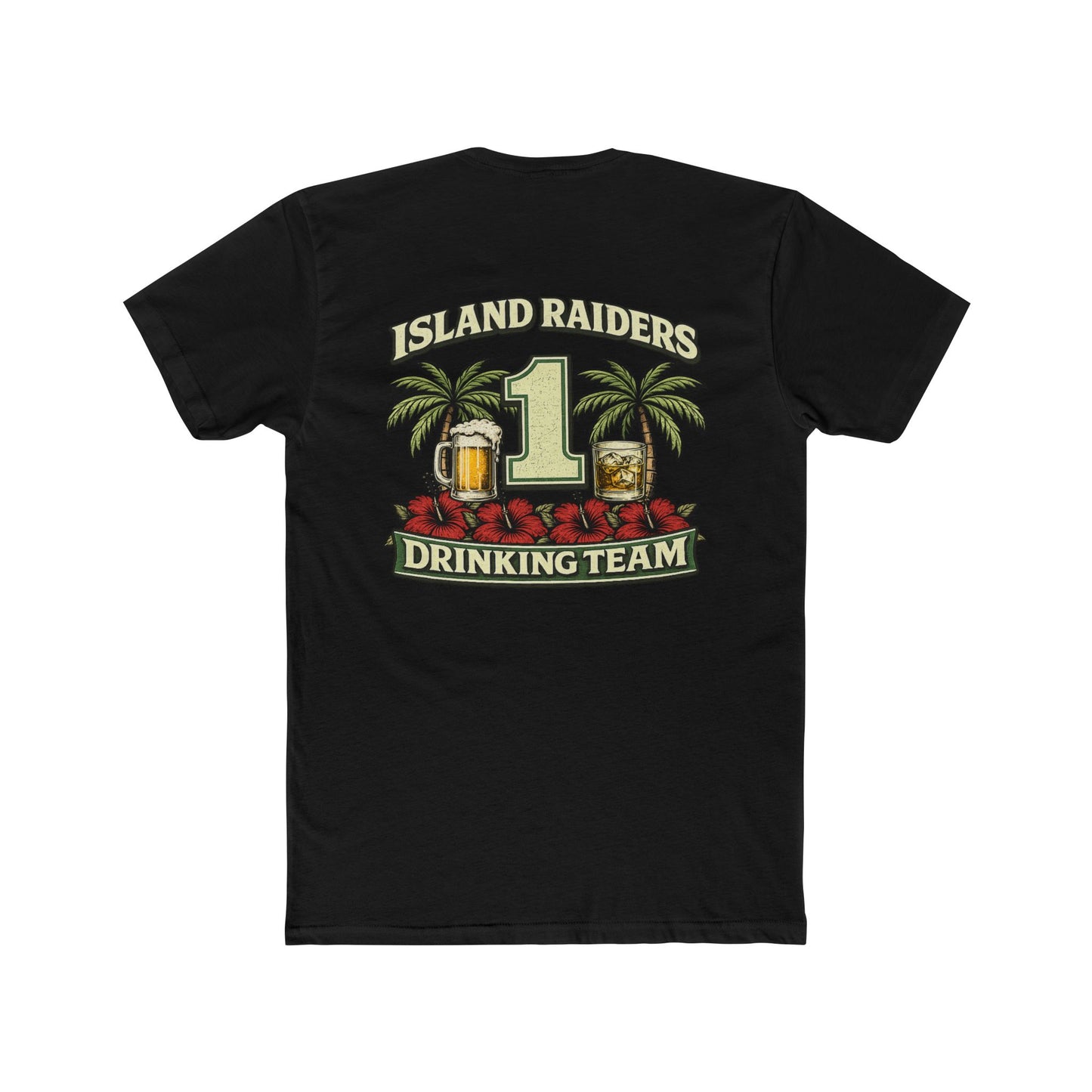 Island Raiders Drinking Team tee.
