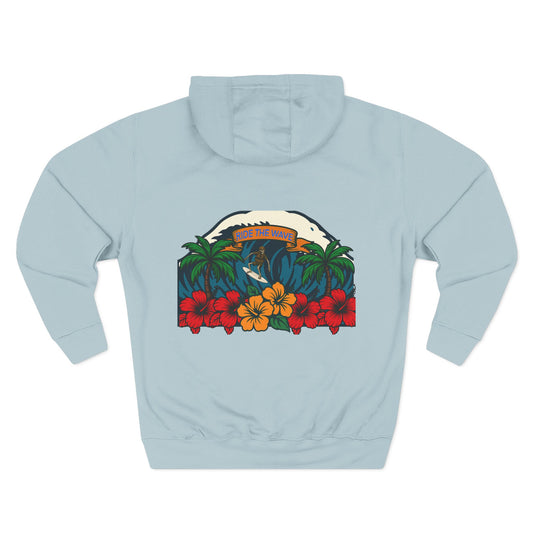 Fleece Hoodie - Ride The Wave