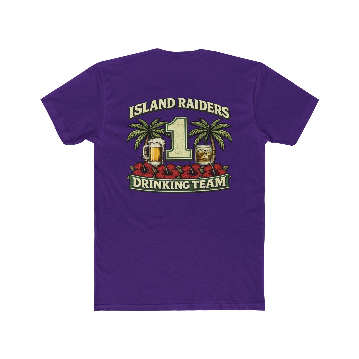 Island Raiders Drinking Team tee.