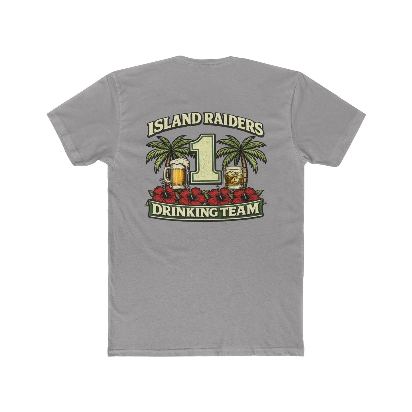 Island Raiders Drinking Team tee.